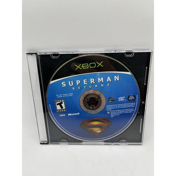 Superman Returns: The Video Game (Microsoft Xbox, 2006)Disc Only. Free Shipping! - Picture 1 of 5